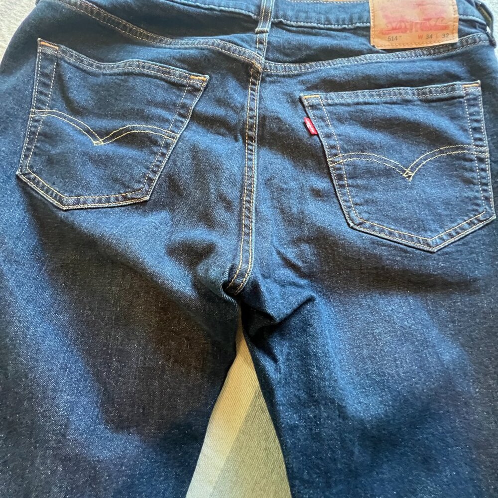 Levi Denim 514's  - 34 x 32